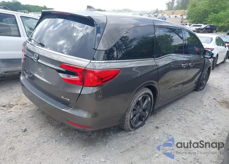 2022 Honda Odyssey Elite из США, поврежденный, VIN 5FNRL6H9XNB042639